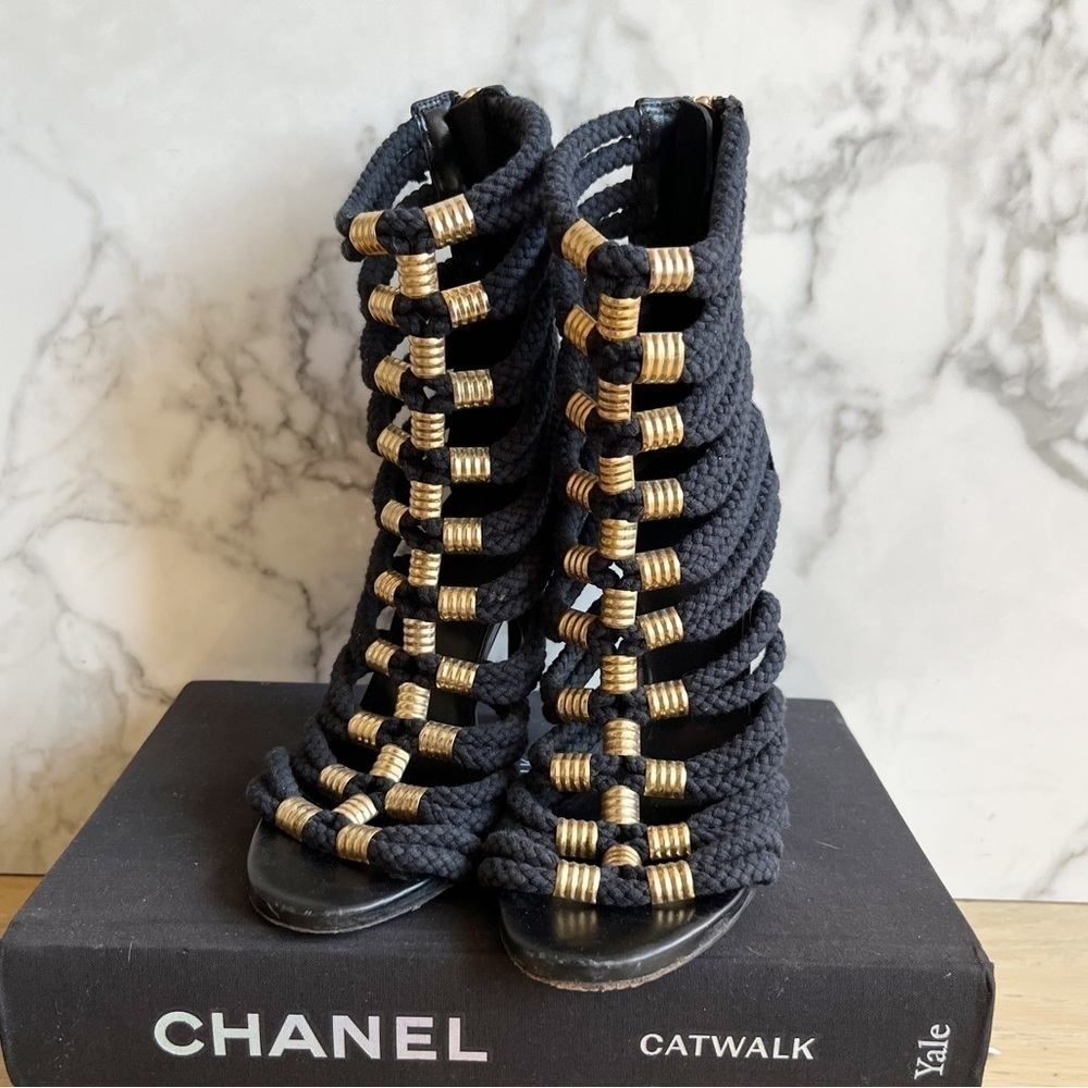 Balmain X H&M Gladiator Heels - Picture 3 of 13
